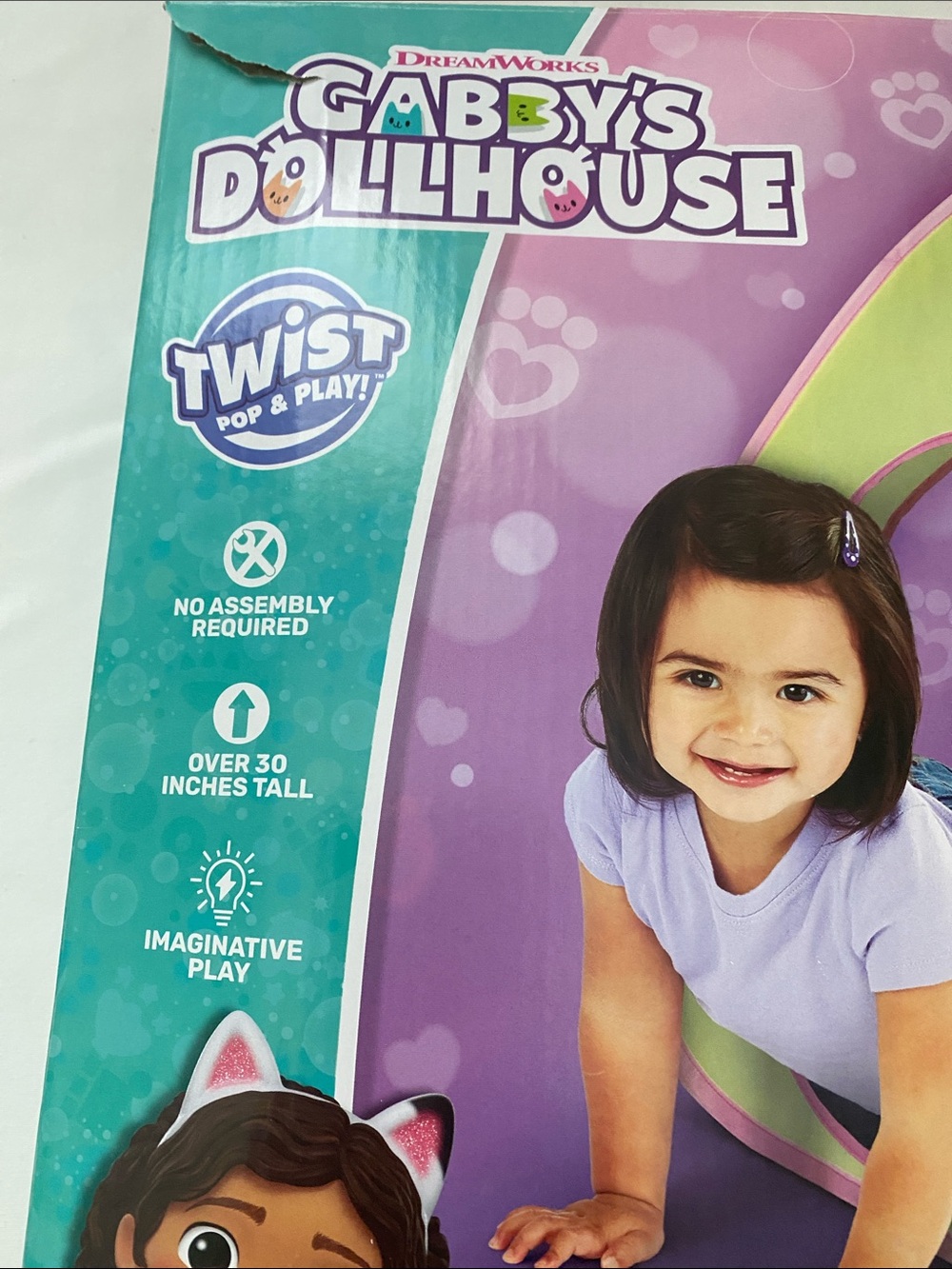 🦩Gabby’s Dollhouse Pop Up Play Tent - Green & Pink🦩 - Picture 6 of 6